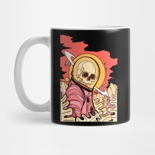 The skull astronaut Mug